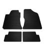 Коврики в салон для Toyota Corolla '02-07, резиновые черные (Stingray)