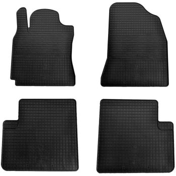 Коврики в салон для Toyota RAV4 2001-2006, резиновые черные (Stingray)
