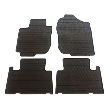 Коврики в салон для Toyota RAV4 2006-2012, резиновые черные (Stingray)