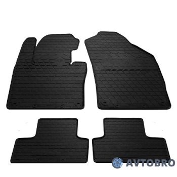 Коврики в салон для Volvo XC60 '17-, резиновые черные (Stingray)