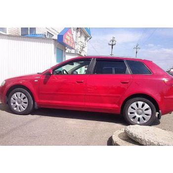 Дефлекторы окон для Audi A3 '04-12, хетчбек, 3дв., (Cobra Tuning)