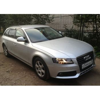 Дефлекторы окон для Audi A4 (B8) '08-15, универсал, (Cobra Tuning)
