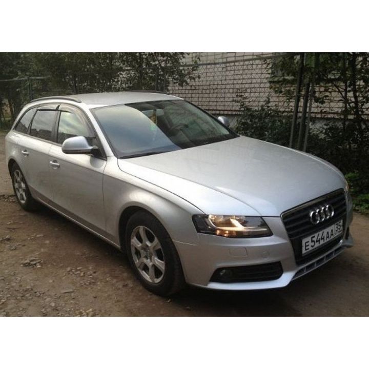 Дефлекторы окон для Audi A4 (B8) '08-15, универсал, (Cobra Tuning)