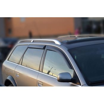 Дефлекторы окон для Audi A6 '97-05, универсал, (Cobra Tuning)