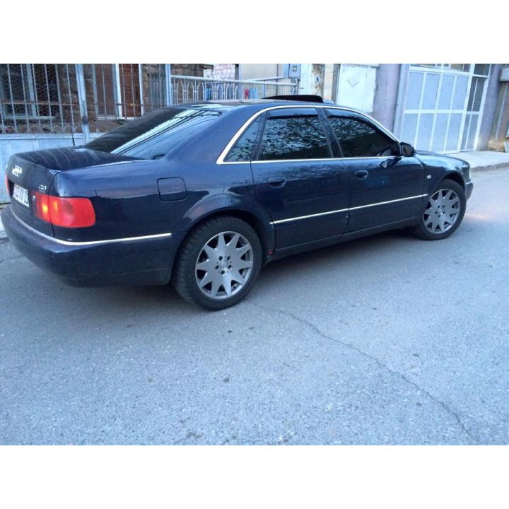 Дефлекторы окон для Audi A8 '94-02, седан, (Cobra Tuning)