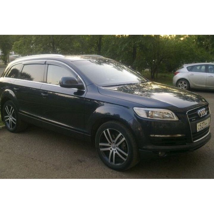 Дефлекторы окон для Audi Q7 '05-14, (Cobra Tuning)