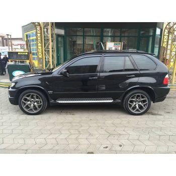 Дефлекторы окон для BMW X5 E53 '00-07, (Cobra Tuning)