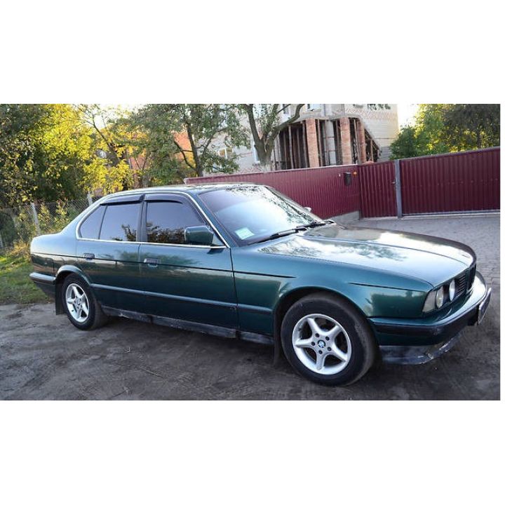Дефлекторы окон для BMW 5 E34 '88-96 седан, (Cobra Tuning)