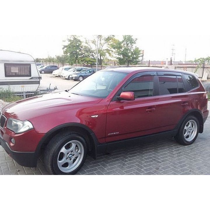 Дефлекторы окон для BMW X3 E83 '03-09, (Cobra Tuning)