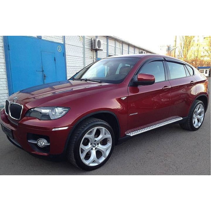 Дефлекторы окон для BMW X6 E71 '08-14, (Cobra Tuning)