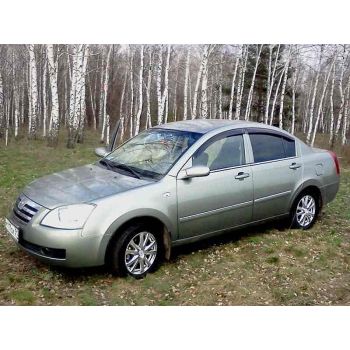 Дефлекторы окон для Chery Elara (Fora) '06-, (Cobra Tuning)