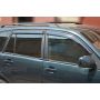 Дефлекторы окон для Chery Tiggo '05-14, (Cobra Tuning)