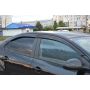 Дефлекторы окон для Chevrolet Aveo '11-, седан, (Cobra Tuning)
