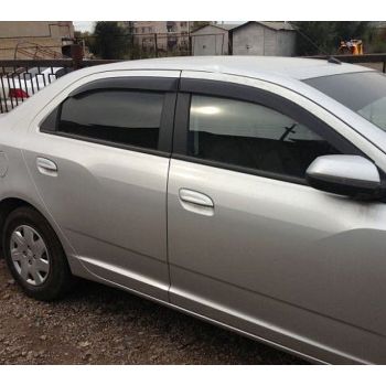 Дефлекторы окон для Chevrolet Cobalt Sd '12-, (Cobra Tuning)