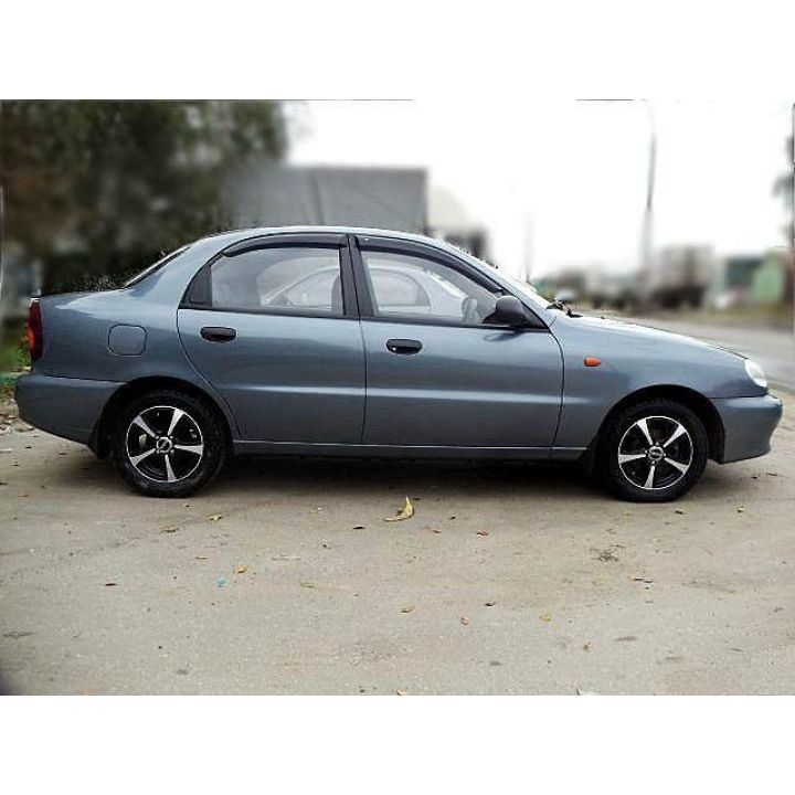 Дефлекторы окон для Chevrolet Lanos / Sens '05-, (Cobra Tuning)