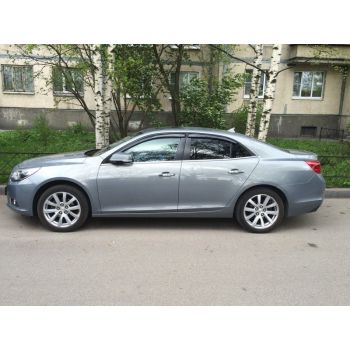 Дефлекторы окон для Chevrolet Malibu '12-15, (Cobra Tuning)