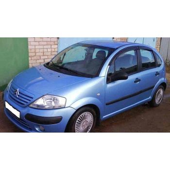 Дефлекторы окон для Citroen C1 '05-14, 5 дв., (Cobra Tuning)