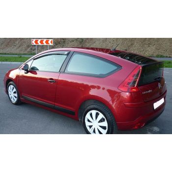 Дефлекторы окон для Citroen C4 '05-09, 3d, (Cobra Tuning)
