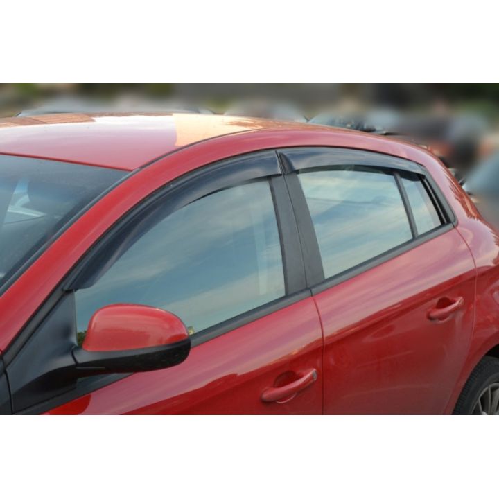 Дефлекторы окон для Fiat Bravo '07-14, (Cobra Tuning)