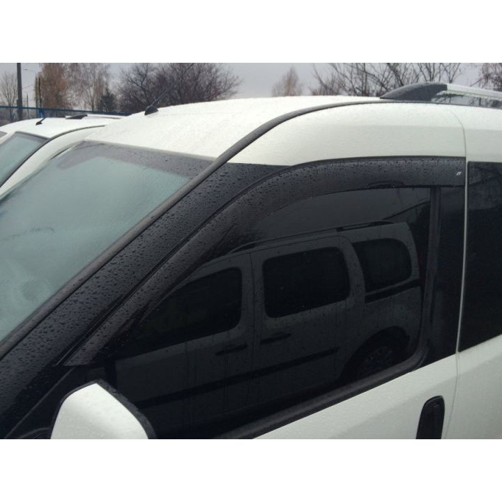 Дефлекторы окон для Fiat Doblo '10-, (Cobra Tuning)