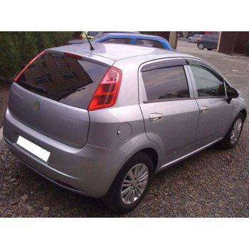 Дефлекторы окон для Fiat Grande Punto '05-, (Cobra Tuning)