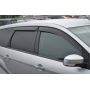 Дефлекторы окон для Ford Focus 2 '04-11 универсал, (Cobra Tuning)