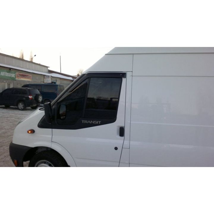 Дефлекторы окон для Ford Transit '00-14, (Cobra Tuning)