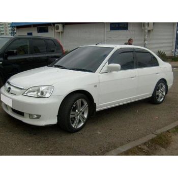 Дефлекторы окон для Honda Civic '01-05, седан (Cobra Tuning)