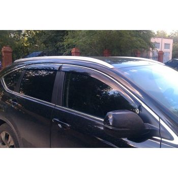 Дефлектори вікон для Honda CR-V '12-17, (Cobra Tuning)