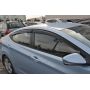 Дефлекторы окон для Hyundai Elantra MD '11-15, (Cobra Tuning)