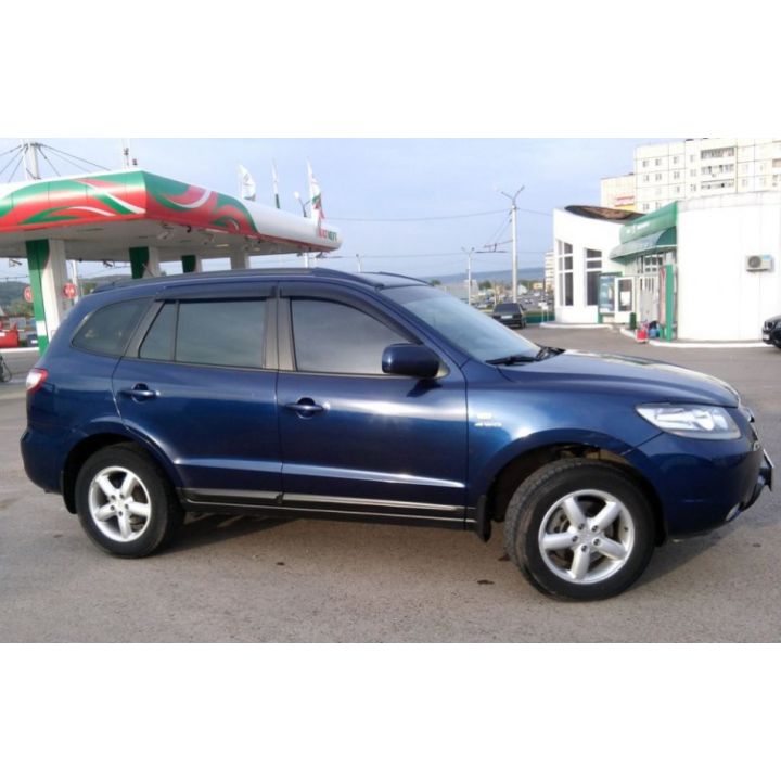 Дефлекторы окон для Hyundai Santa Fe '06-12 CM, (Cobra Tuning)