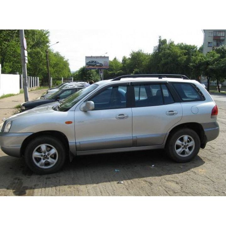 Дефлекторы окон для Hyundai Santa Fe '01-06 SM, (Cobra Tuning)