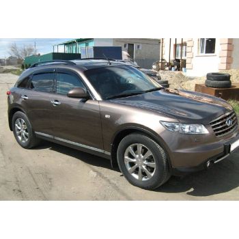 Дефлекторы окон для Infiniti FX (QX70) '09-, (Cobra Tuning)