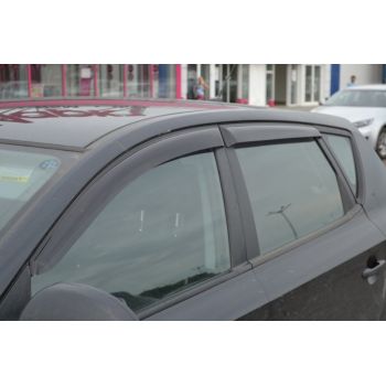 Дефлекторы окон для Kia Ceed '06-12, хетчбэк (Cobra Tuning)