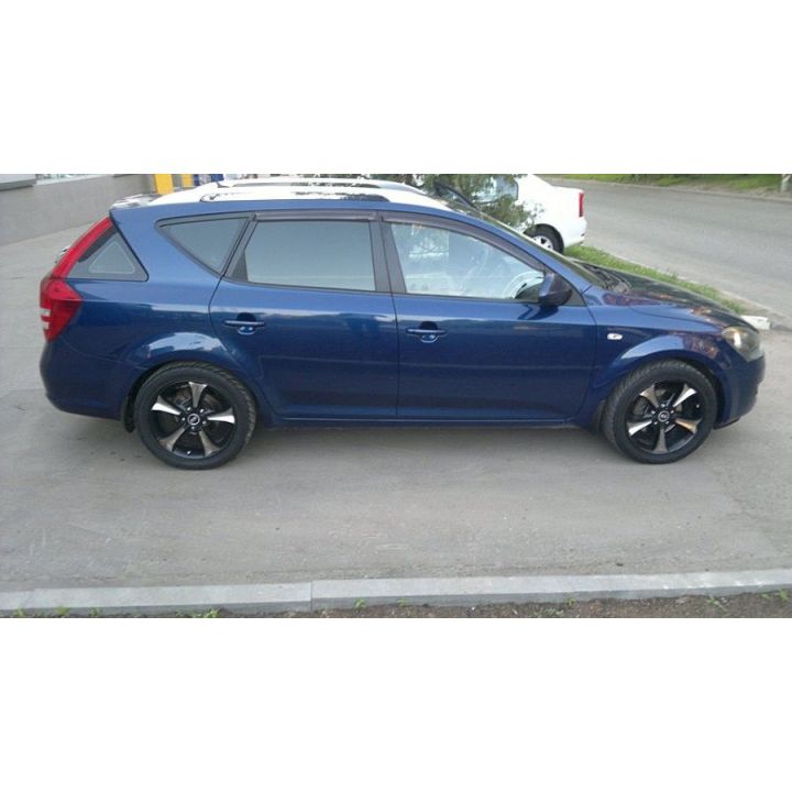 Дефлекторы окон для Kia Ceed '06-12, универсал (Cobra Tuning)