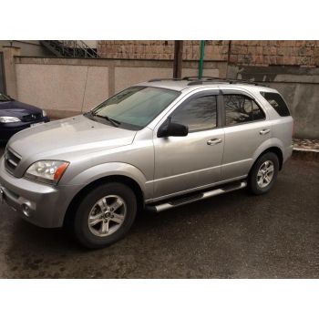 Дефлекторы окон для Kia Sorento 2003-2009 BL, (Cobra Tuning)