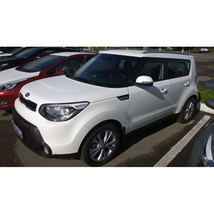 Дефлекторы окон для Kia Soul '14-19, (Cobra Tuning)