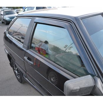 Дефлекторы окон для Lada (Ваз) 2108 '86-12, (Cobra Tuning)