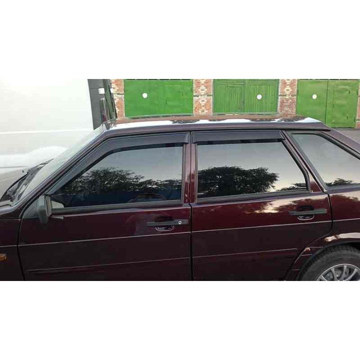 Дефлекторы окон для Lada (Ваз) 2109-21099-2114-2115 '86-14, (Cobra Tuning)