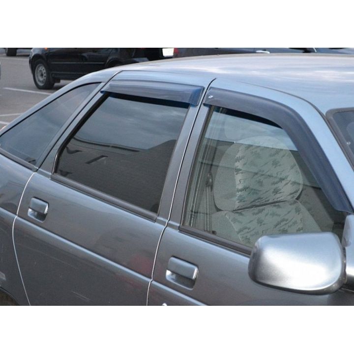 Дефлекторы окон для Lada (Ваз) Priora 2170 '11-, седан/хетчбек (Cobra Tuning)