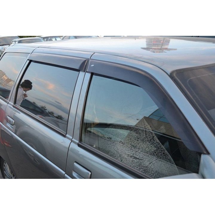 Дефлекторы окон для Lada (Ваз) Priora 2170 '11-, универсал (Cobra Tuning)