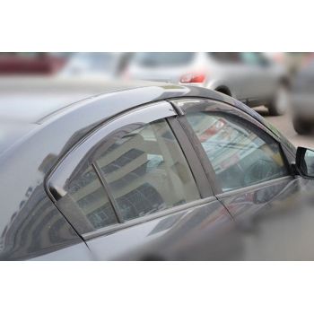 Дефлекторы окон для Mazda 3 '09-13, седан (Cobra Tuning)