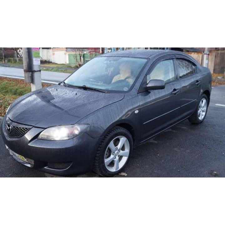 Дефлекторы окон для Mazda 3 '04-09, седан (Cobra Tuning)