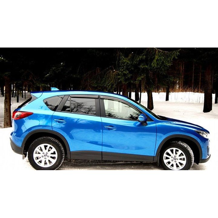 Дефлекторы окон для Mazda CX-5 '12-17, (Cobra Tuning)