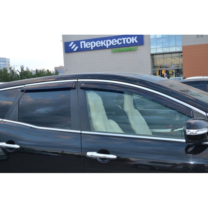 Дефлекторы окон для Mazda CX-7 '06-12, (Cobra Tuning)