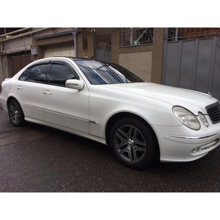 Дефлекторы окон для Mercedes E-Class W211 '02-09, седан (Cobra Tuning)