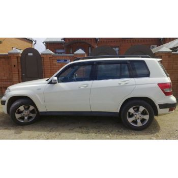 Дефлекторы окон для Mercedes GLK-Class X204 '09-15, (Cobra Tuning)