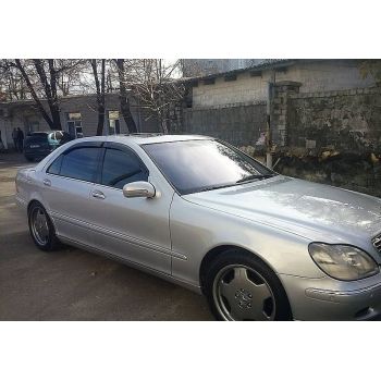 Дефлекторы окон для Mercedes S-class W220 '98-05, Long (Cobra Tuning)