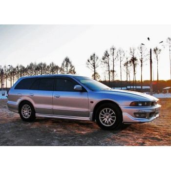 Дефлекторы окон для Mitsubishi Galant '96-03, универсал (Cobra Tuning)