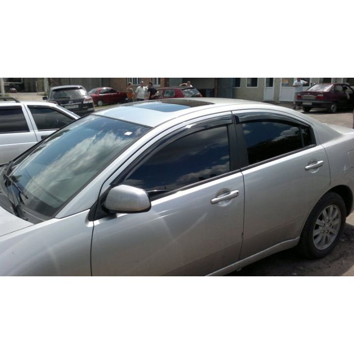 Дефлекторы окон для Mitsubishi Galant '04-12, (Cobra Tuning)